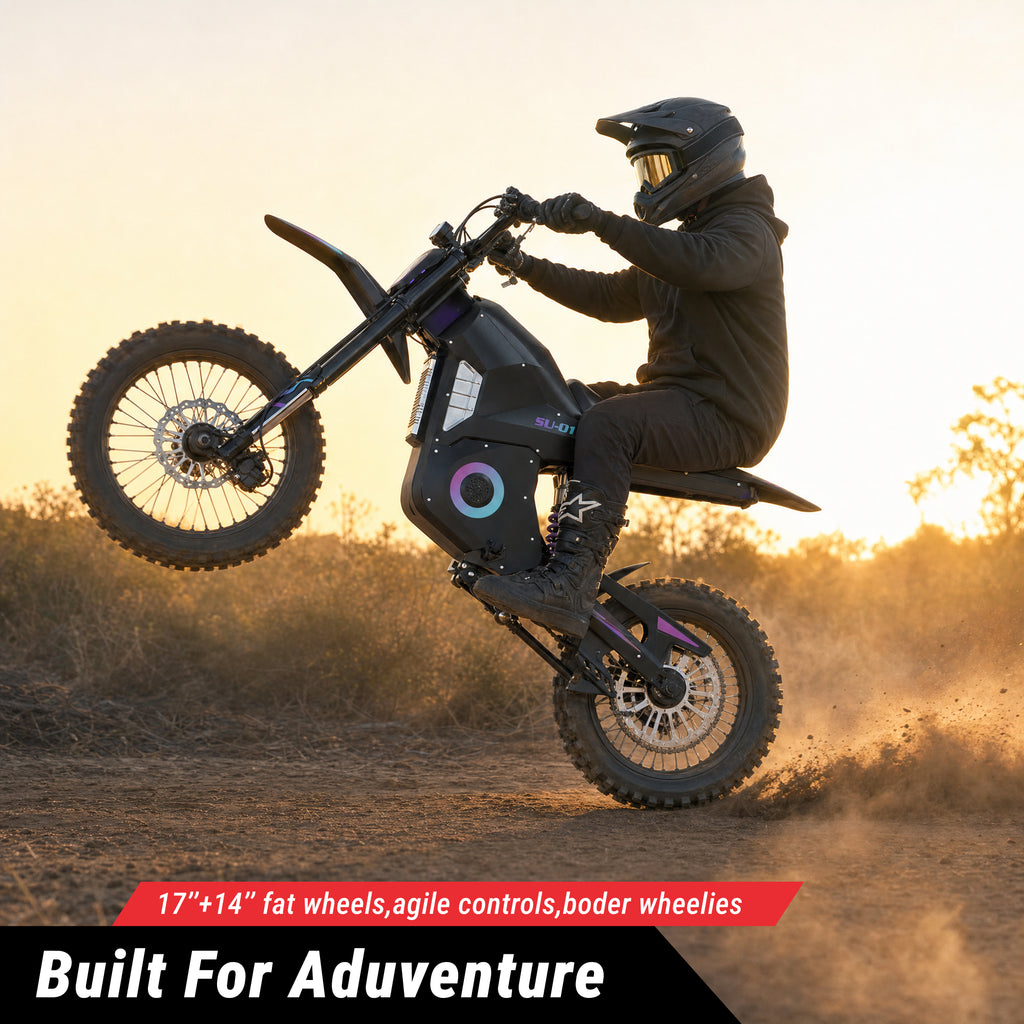 SU-01 Pro 2000W Peak Electric Dirt Bike - 3